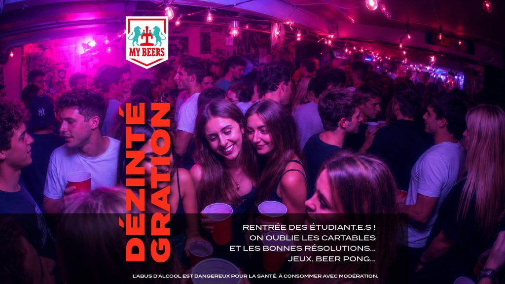 Visuel Dézintégration au My Beers