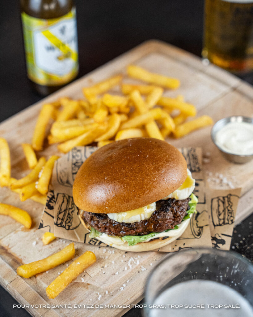 Photo burger Hot Goat au My Beers