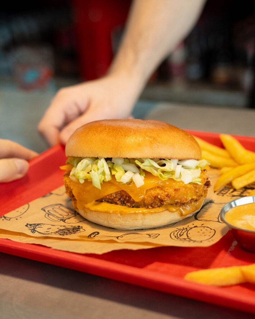 Photo Burger Chicken Cajun au My Beers