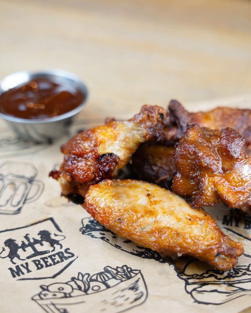 Photo Chicken Wings Finger Food au My Beers