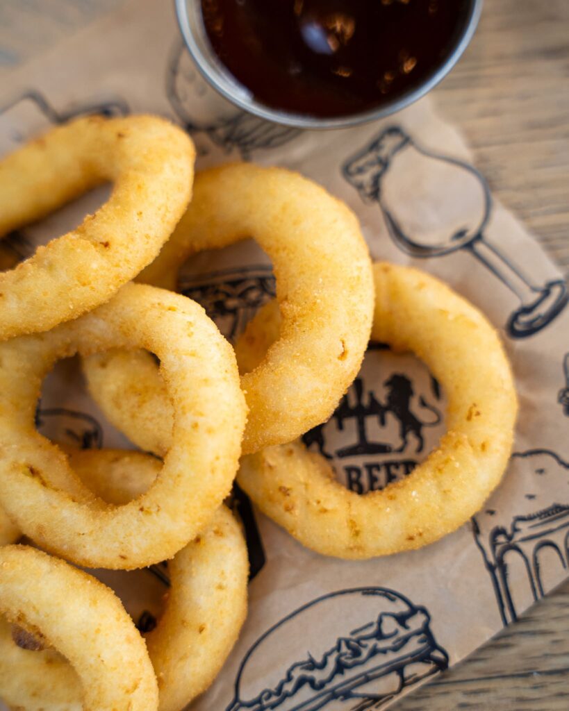 Photo Onion Rings Finger Food au My Beers