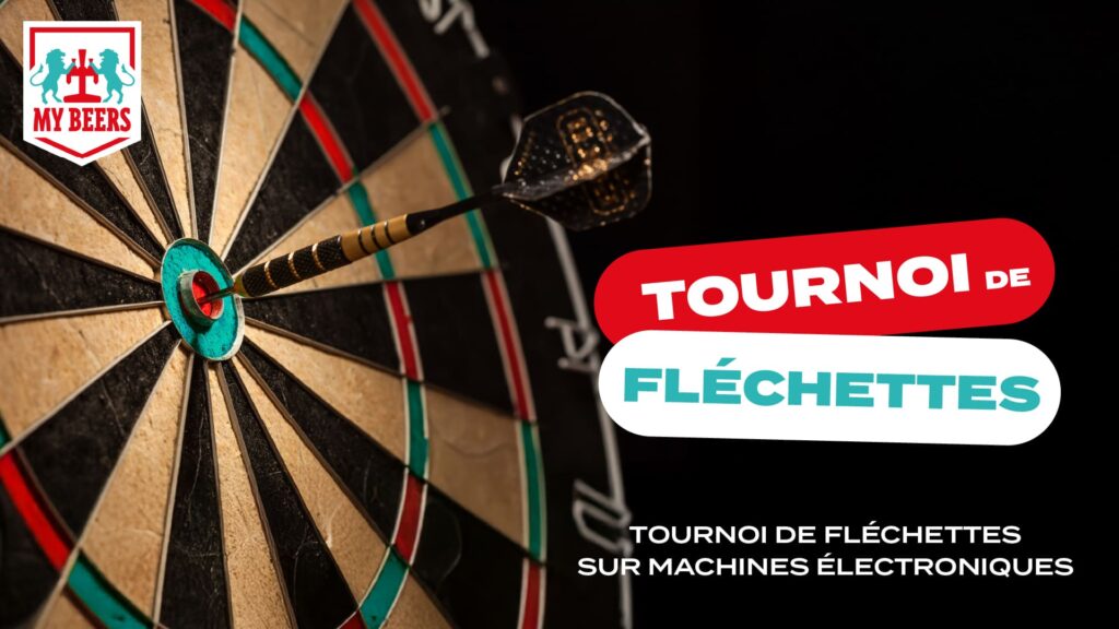 Visuel Tournois de fléchettes au My Beers