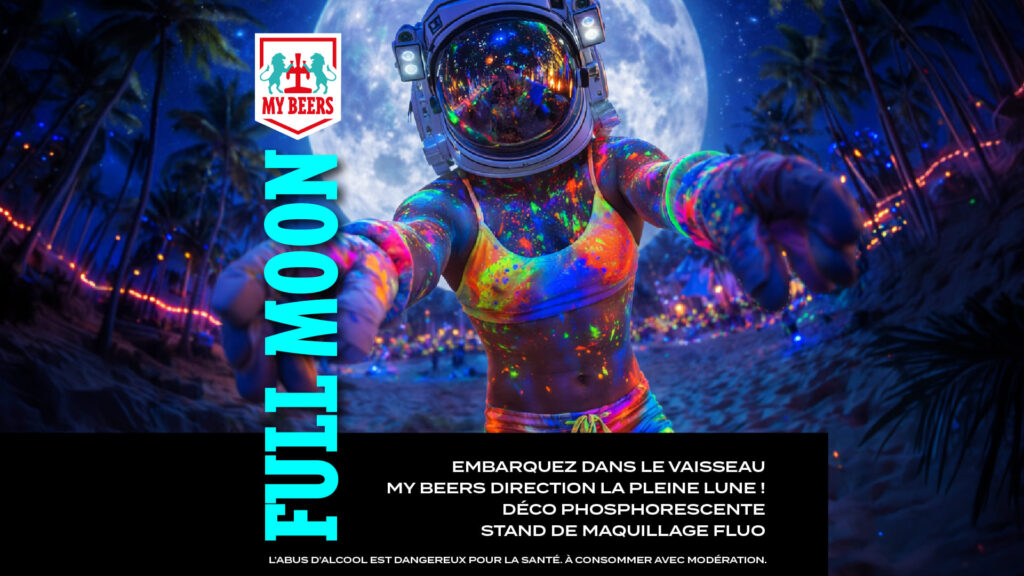 Visuel de la soirée Full Moon au My Beers