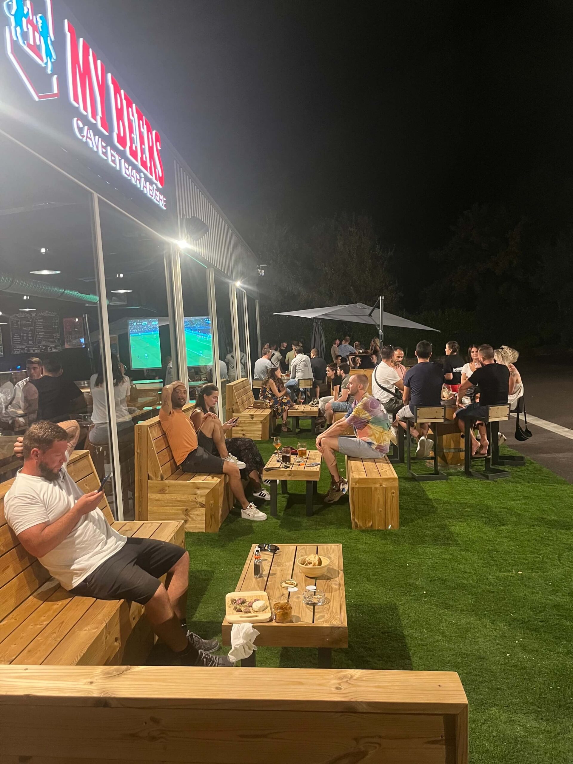 Terrasse du My Beers Montauban