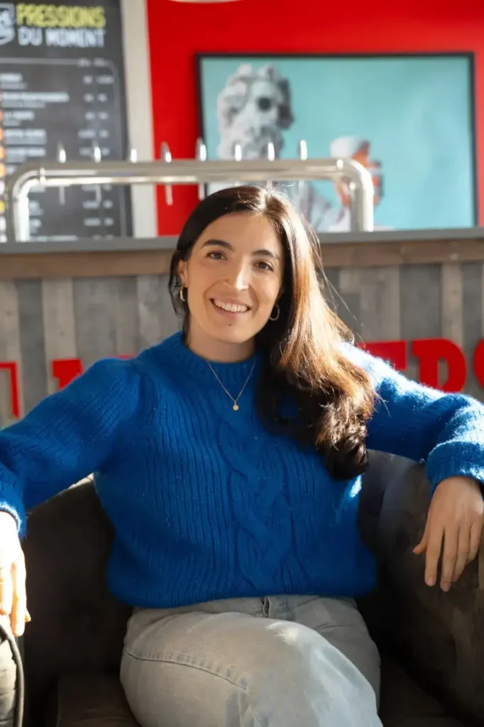 Photo Trombinoscope de Ophélie, responsable communication et marketing chez My Beers
