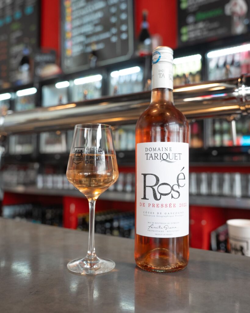 Photo bouteille de rosé Tariquet Côtes de Gascogne au My Beers
