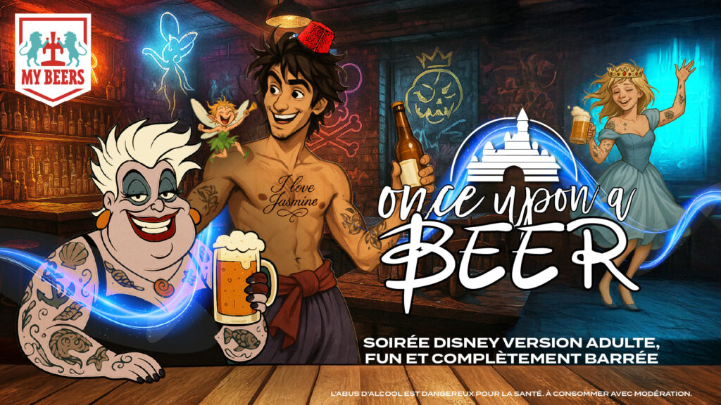 Visuel soirée Disney au My Beers