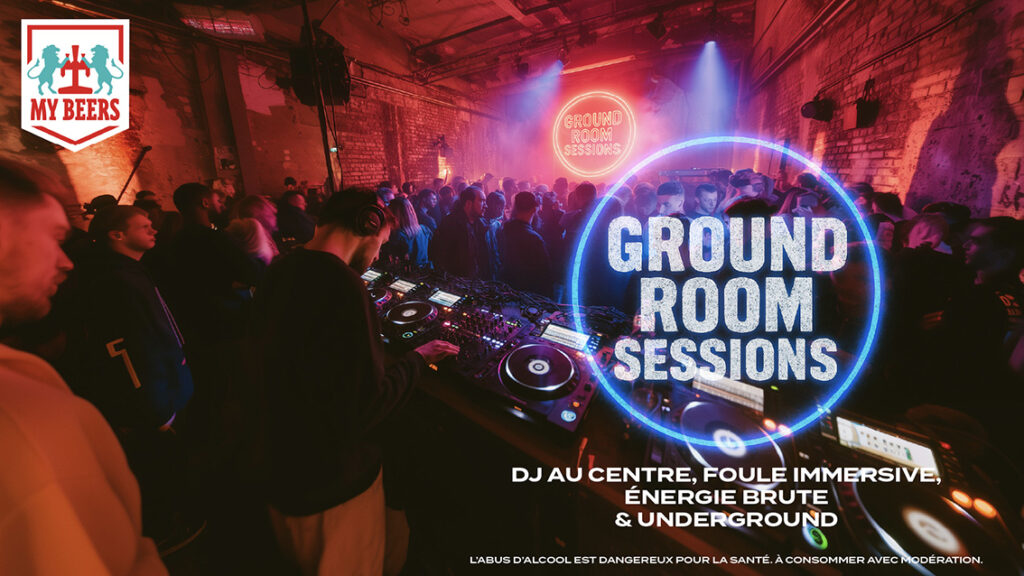 Visuel soirée Ground Room Sessions au My Beers