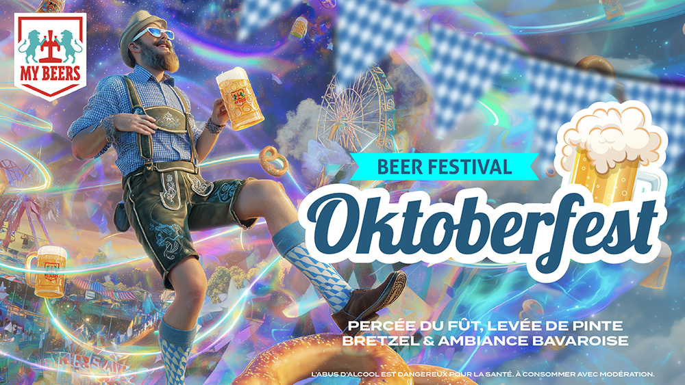 Visuel soirée Oktoberfest au My Beers