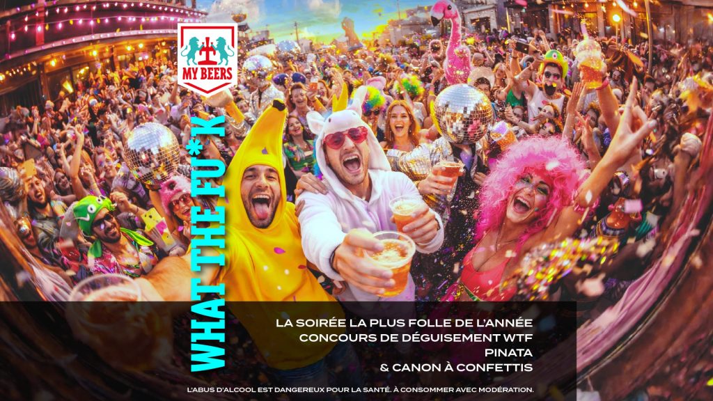 Visuel soirée WTF 2026 au My Beers