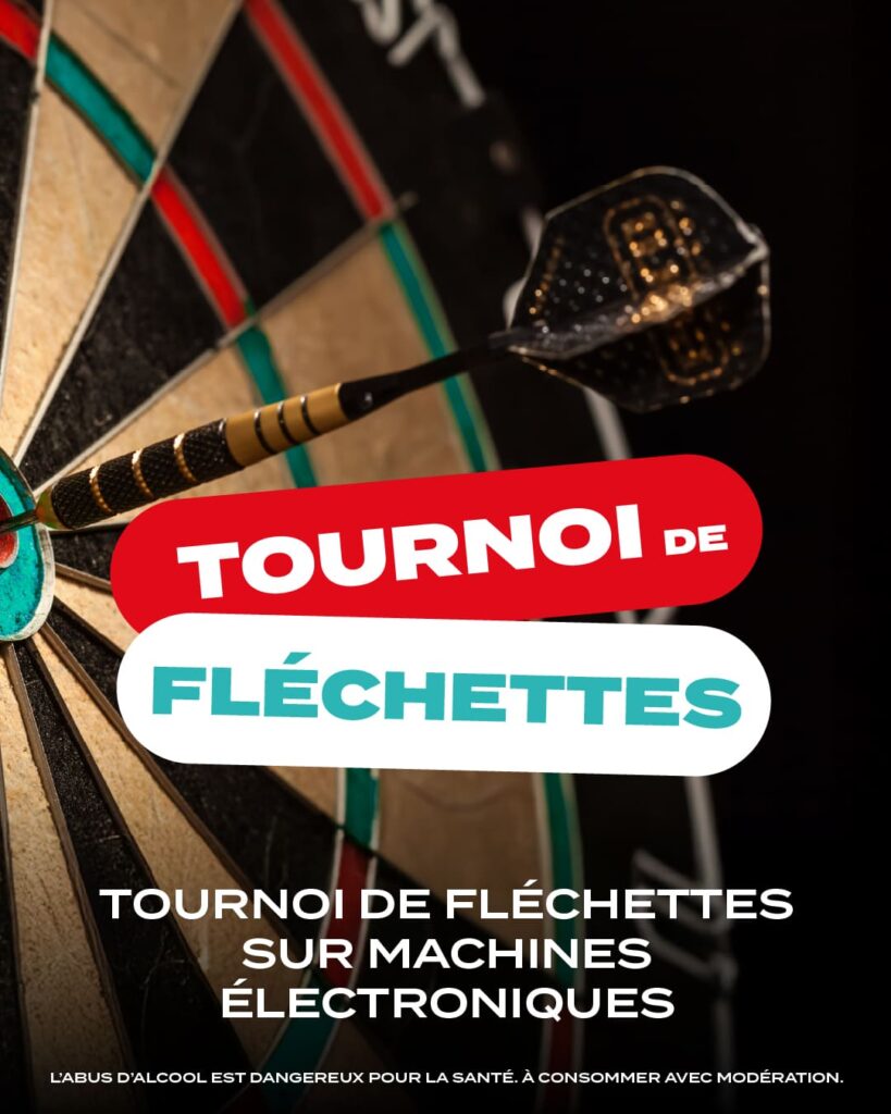 Visuel d'illustration des tournois de fléchettes au My Beers