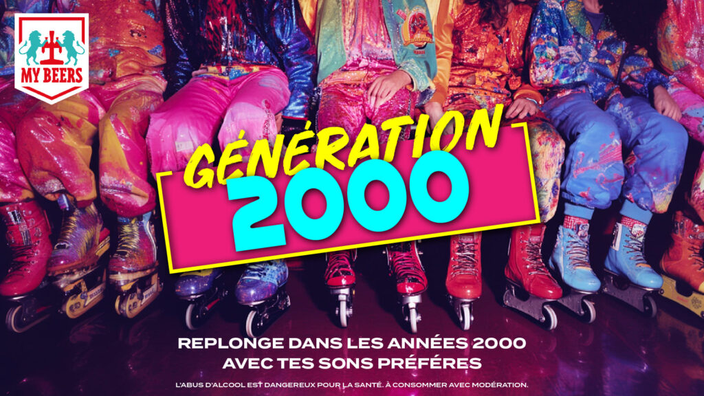 Visuel soirée Génération 2000 au My Beers