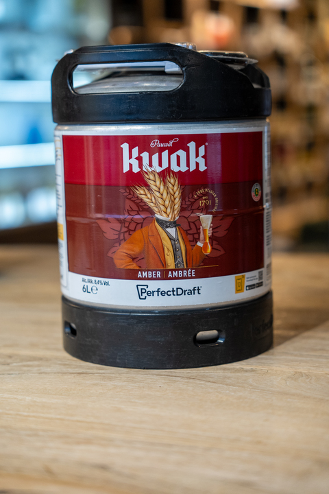 Photo perfectdraft Kwak Rouge au My Beers