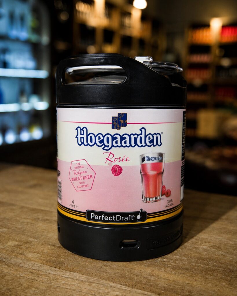 Photo perfectdraft Hoegaarden Rosée au My Beers