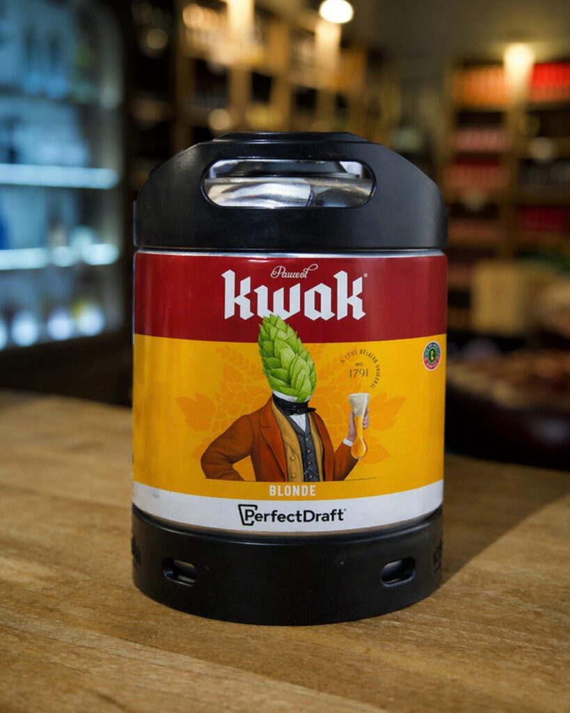 Photo perfectdraft Kwak Blonde au My Beers
