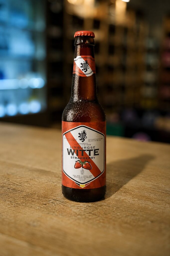 Photo bouteille Limburgse Witte Strawberry au My Beers