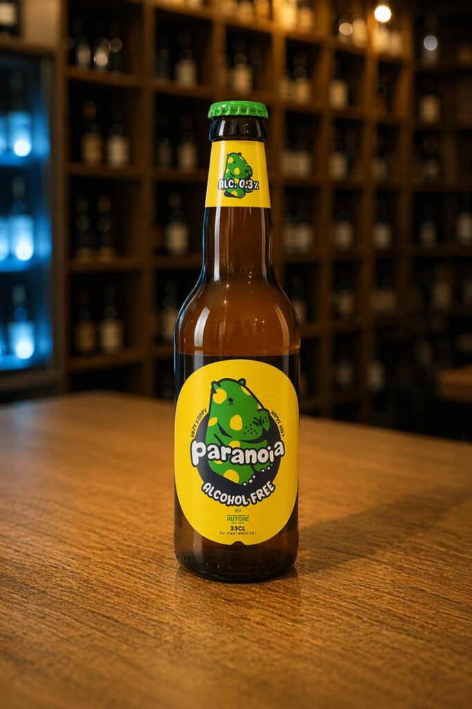 Photo bouteille Paranoia IPA Blonde sans alcool au My Beers