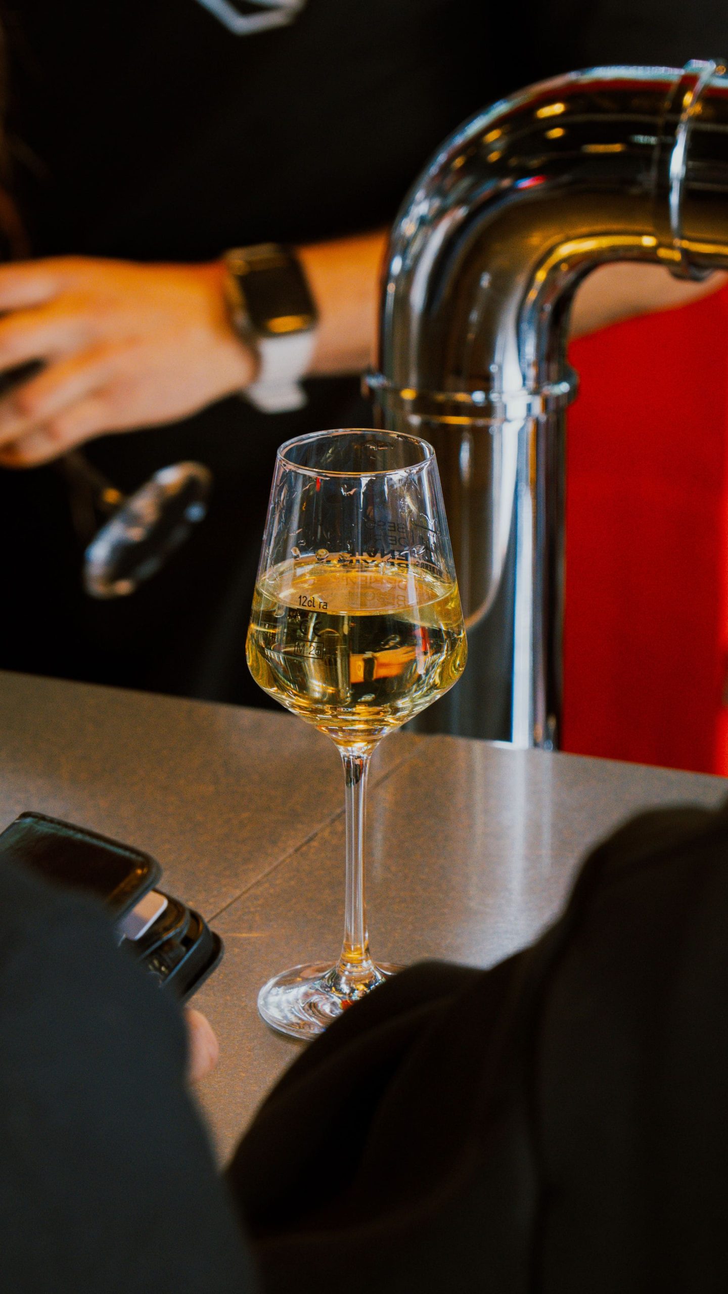 Photo Lifestyle de décoration verre vin