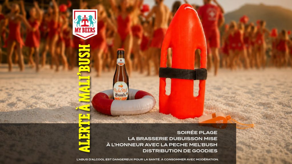 Visuel soirée Alerte à MaliBush au My Beers
