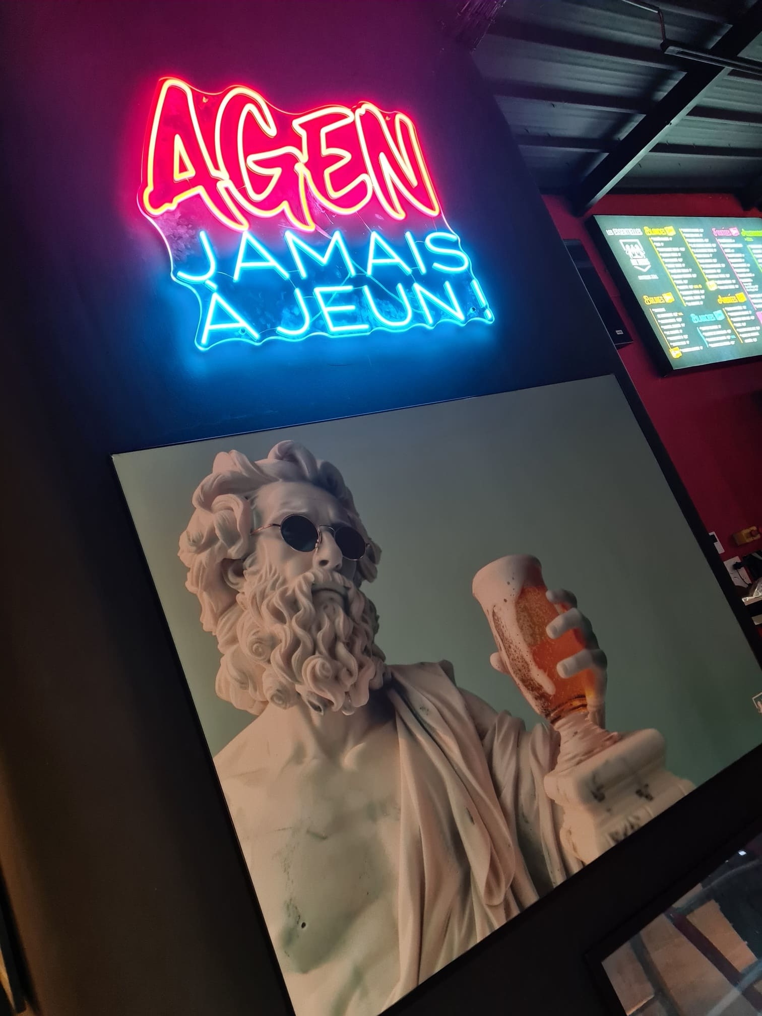 Photo néon intérieur My Beers Agen